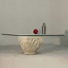 Tavolinë kafeje e stilit klasik dhe kristal Mytros Viadurini