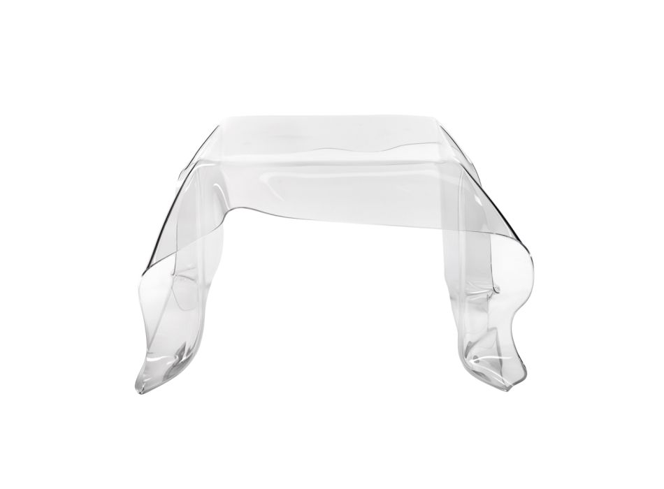 Tavolinë kafeje me pleksiglas të mbështjellë me dorë Prodhuar në Itali - Pippo Viadurini