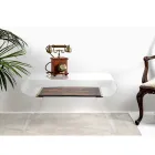 Tabela e kafesë në pleksiglas transparent ose me Dru të Dizajnit - Suva Viadurini