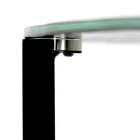 Tavolinë kafeje xhami me bazë çeliku Prodhuar në Itali - Aspira Viadurini