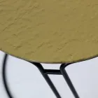 Tavolinë kafeje xhami dhe bazë të rrumbullakët Prodhuar në Itali - Tullia Viadurini