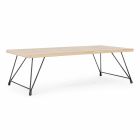 Tavolinë kafeje Moderne Homemotion me majë druri - Accino Viadurini