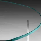 Tavolinë kafeje moderne me xham të prodhuar në Itali - Cinci Viadurini