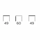 Tavolinë kafeje moderne me majë të rrumbullakët në Gres Prodhuar në Itali - Stuttgart Viadurini