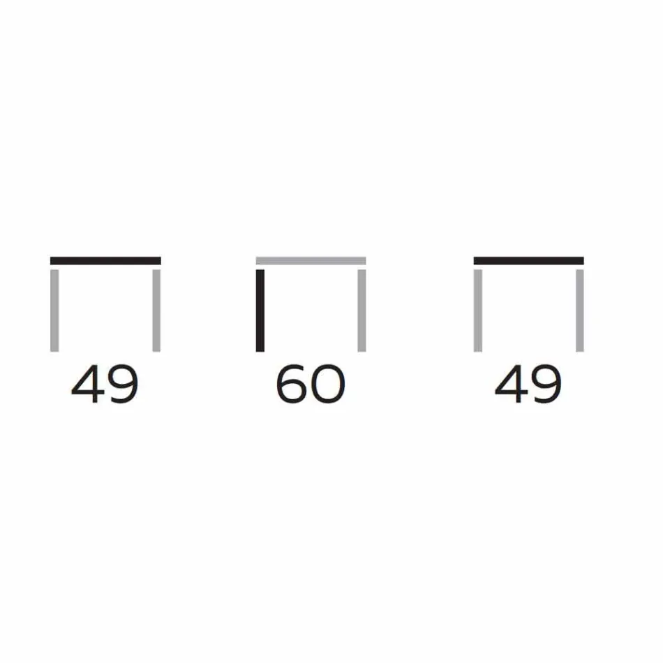 Tavolinë kafeje moderne me majë të rrumbullakët në Gres Prodhuar në Itali - Stuttgart Viadurini