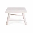 Tavolinë kafeje Moderne Homemotion në Degët e Zbardhura të Tikut - Bambo Viadurini