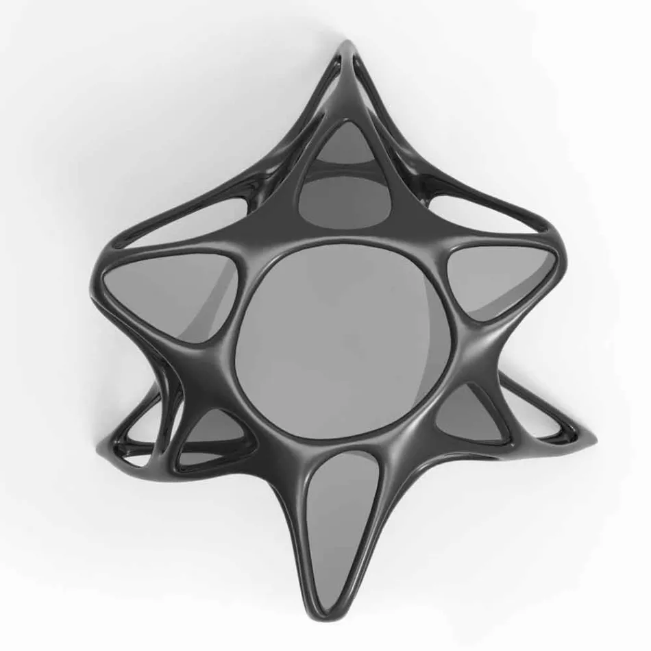 Salla e jetesës moderne e qelqit të kafesë dhe Tabela Lunar Adamantx® Lunar # 2 Viadurini