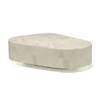 Tavolinë kafeje moderne në formë guri fosil - Bowie Viadurini