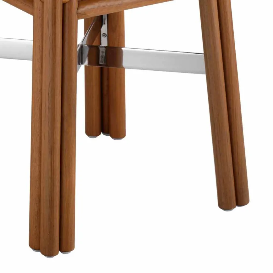 Tavolinë kafeje në natyrë në dru natyral ose të zi, 2 madhësi - Suzana Viadurini