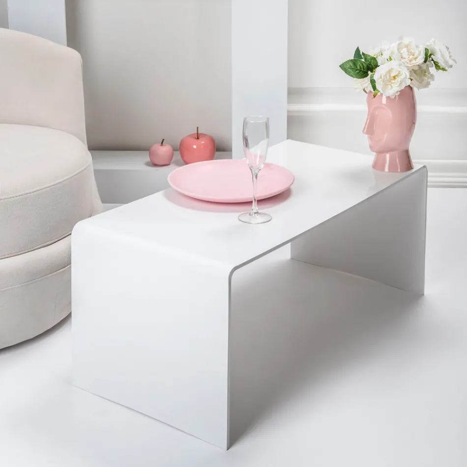 Tavolinë Kafeje nga Plexiglas Prodhuar në Itali - Jasemini Viadurini