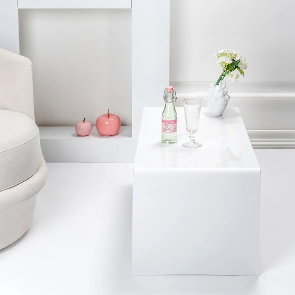 Tavolinë Kafeje nga Plexiglas Prodhuar në Itali - Jasemini Viadurini