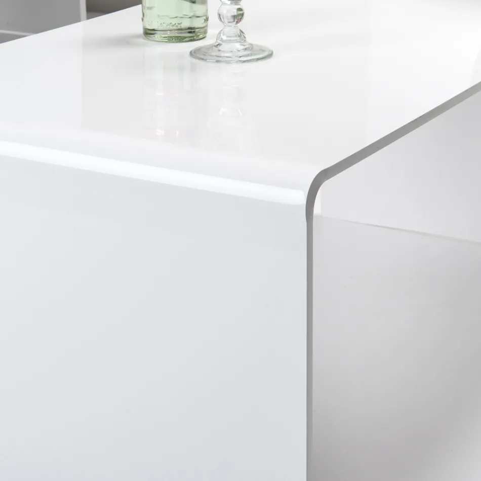 Tavolinë Kafeje nga Plexiglas Prodhuar në Itali - Jasemini Viadurini