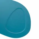 Tabela moderne e formuar e sallonit në Mdf dhe Chrome Metal - Pimpa Viadurini