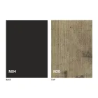 Tabela Transformuese në Dru dhe Çelik Prodhuar në Itali - Demetro Viadurini