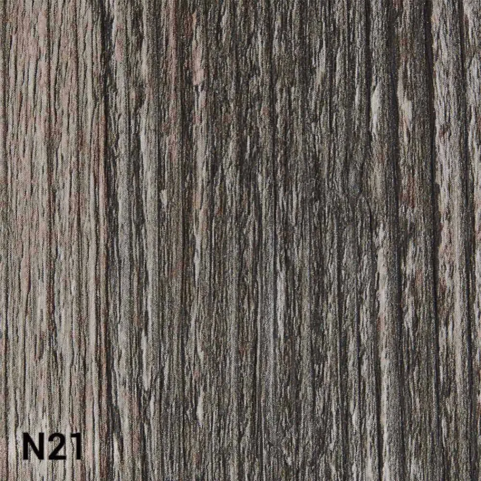 Tavolinë kafeje e transformueshme në dru dhe metal prodhuar në Itali - Patroclus Viadurini