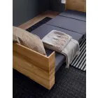 Tavolinë kafeje e transformueshme në dru të ngurtë prodhuar në Itali - Trabucco Viadurini