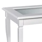 Tavolinë kafeje salloni me tabela xhami Prodhuar në Itali - Demetra Viadurini