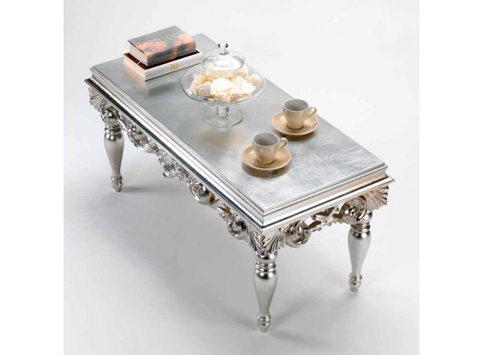 Tavolinë ndenjeje me dizajn klasik në dru Zorn Viadurini