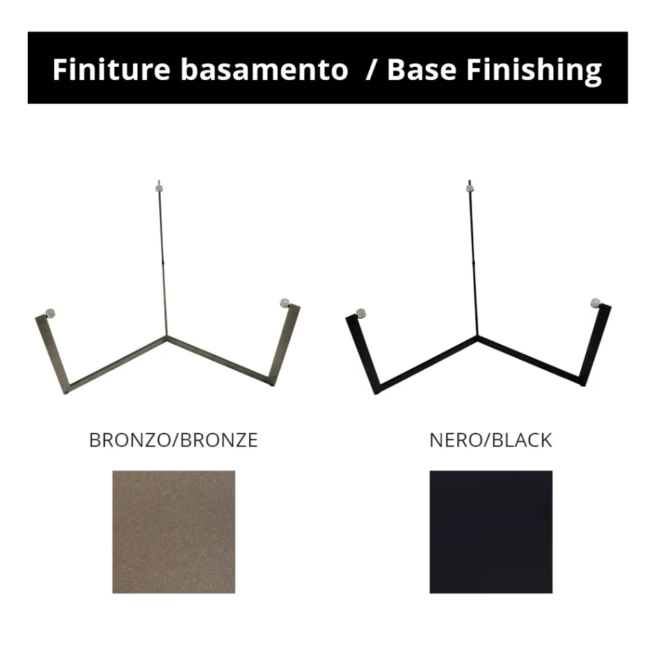 Tavolinë Kafe në Çelik dhe Xham Prodhuar në Itali - Aspira Viadurini