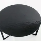 Tavolinë Kafe në Çelik dhe Xham Prodhuar në Itali - Aspira Viadurini