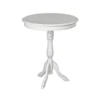 Tavolinë kafeje e rrumbullakët e dhomës së ndenjes me dekorime të ndryshme Prodhuar në Itali - Eracle Viadurini