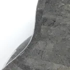 Tavolinë kafeje në stil modern me dekorime të ndryshme prej guri fosil - gome Viadurini