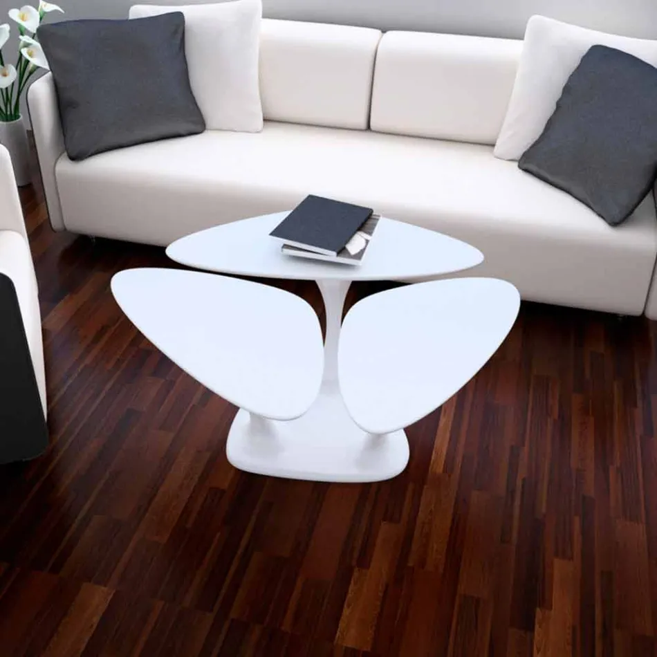 Tabela e kafes Dizajni modern Amanita Made in Italy Viadurini