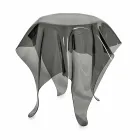 Plexiglasi bashkëkohor i tymosur tavolinë kafeje projektimi Otto, e bërë në Itali Viadurini