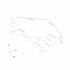 Tryezë kafeje me dizajn modern Origamo nga Mabele Viadurini