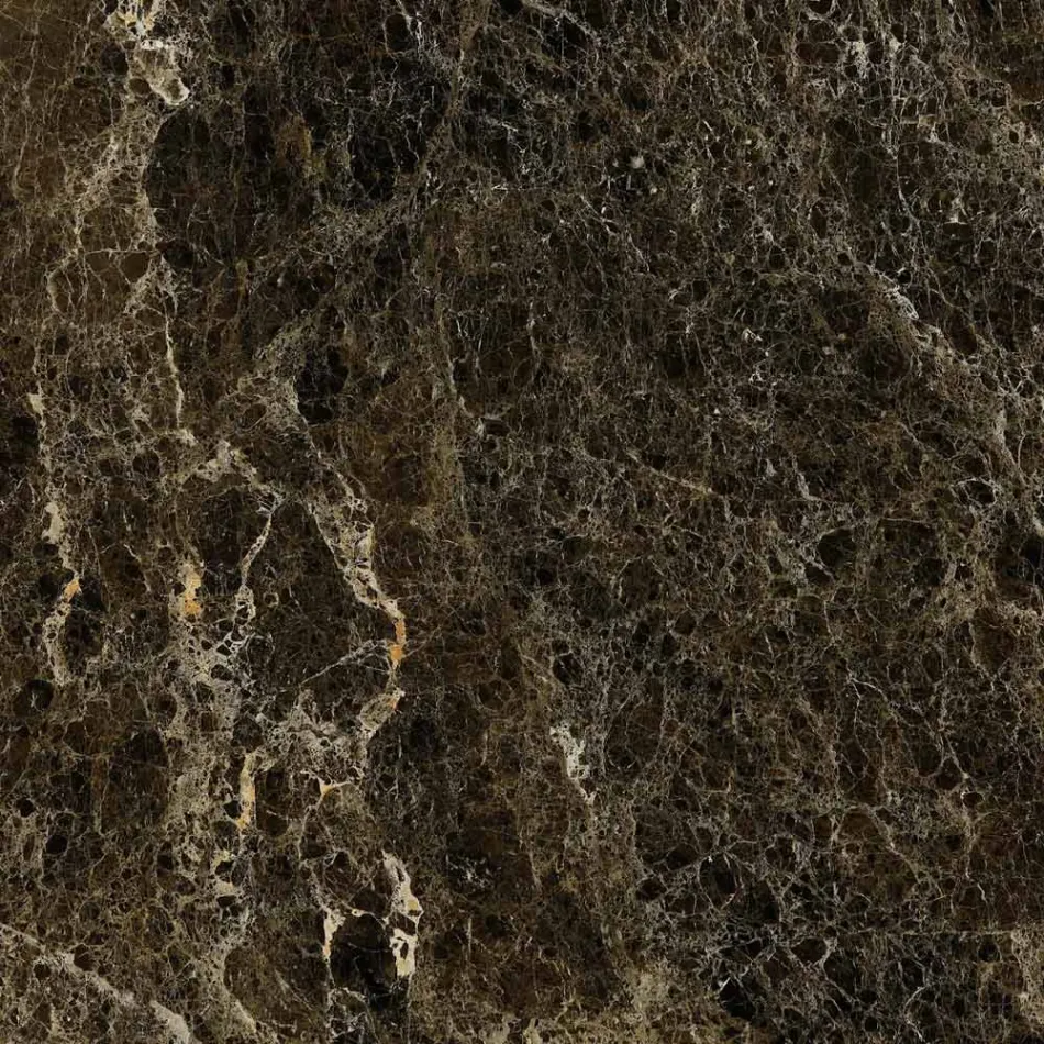 Tavolinë kafeje Eero Saarinen H 41 me majë prej mermeri të errët Emperador Prodhuar në Itali Viadurini