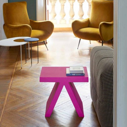 Slide Toy tryezë kafeti gjeometrike me ngjyra shtëpie e prodhuar në Itali Viadurini