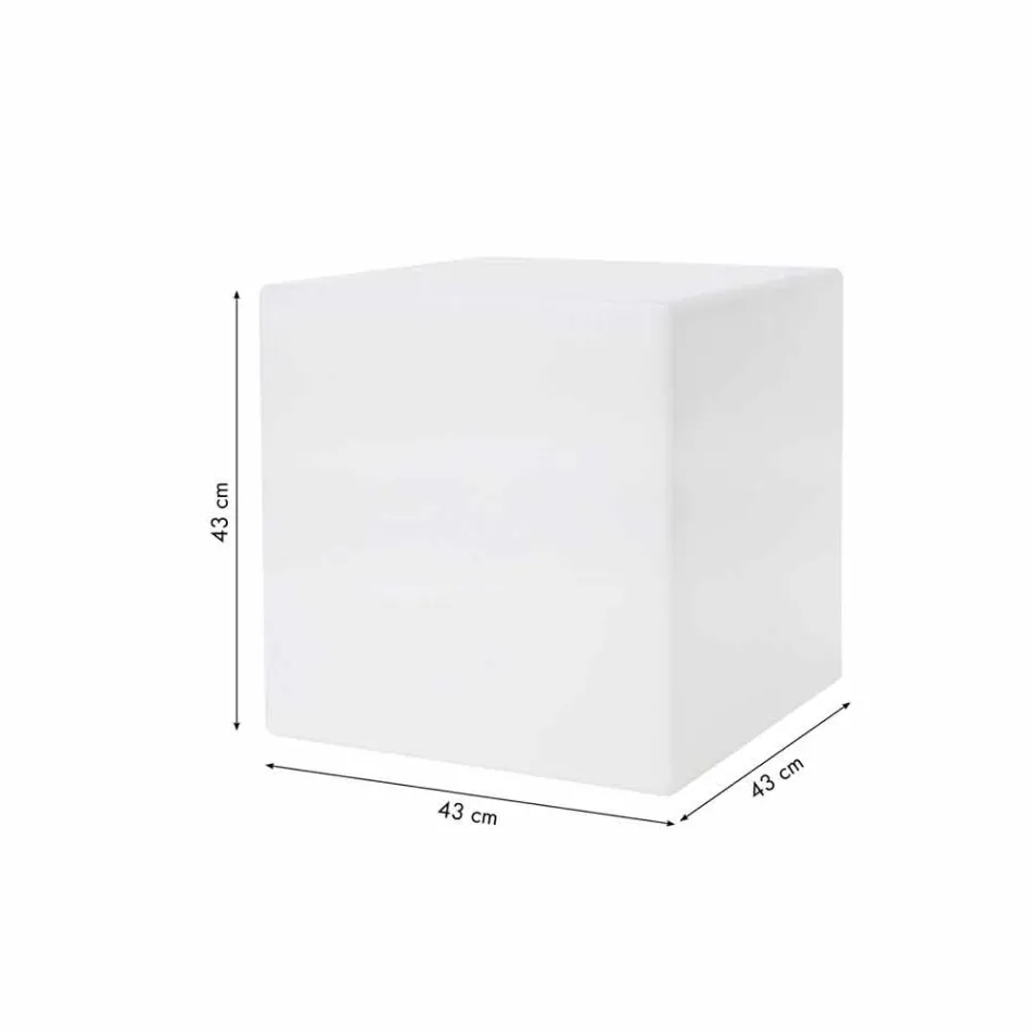 Tavolinë kafeje e ndriçuar me ngjyra e dizajnit modern me zgjedhjen e lidhjes - Dadostar Viadurini