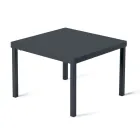 Tavolinë kafeje kopshti e grumbullueshme në çelik të galvanizuar Prodhuar në Itali - Aberdeen Viadurini