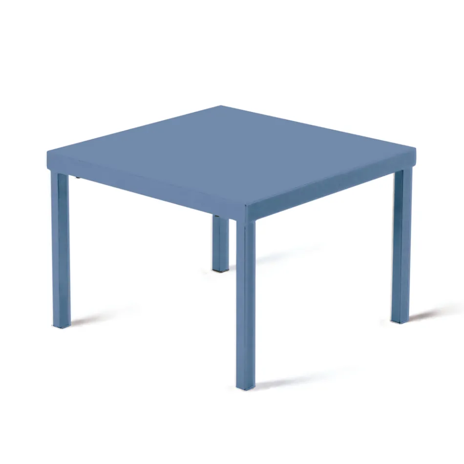 Tavolinë kafeje kopshti e grumbullueshme në çelik të galvanizuar Prodhuar në Itali - Aberdeen Viadurini