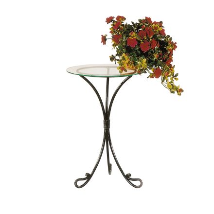 Tavolinë kafeje me tuba hekuri dhe maja prej xhami Prodhuar në Itali - Penna Viadurini