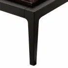 Grilli Zarafa harton tryezë kafeje druri të ngurta të bëra në Itali Viadurini