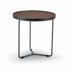 Tavolinë kafeje në arrë Canaletto të madhësive të ndryshme Made in Italy - Gubbio Viadurini