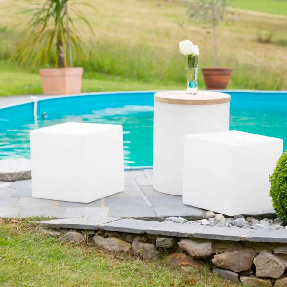 Sheshi Bright Tabela e Plastikës me Kafe me Ngjyrë Dizajn Modern - Dadostar Viadurini