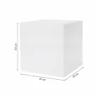 Sheshi Bright Tabela e Plastikës me Kafe me Ngjyrë Dizajn Modern - Dadostar Viadurini