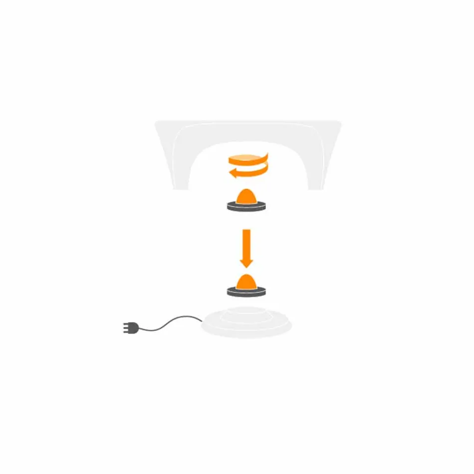 Tavolinë kafeje me shkëlqim RGB për Dizajn të Jashtëm ose të Brendshëm në Plastikë - Lily nga Myyour Viadurini