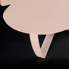 bashkëkohor lazer tavoline kafeje metalike prerë formën e luleve Andy Viadurini