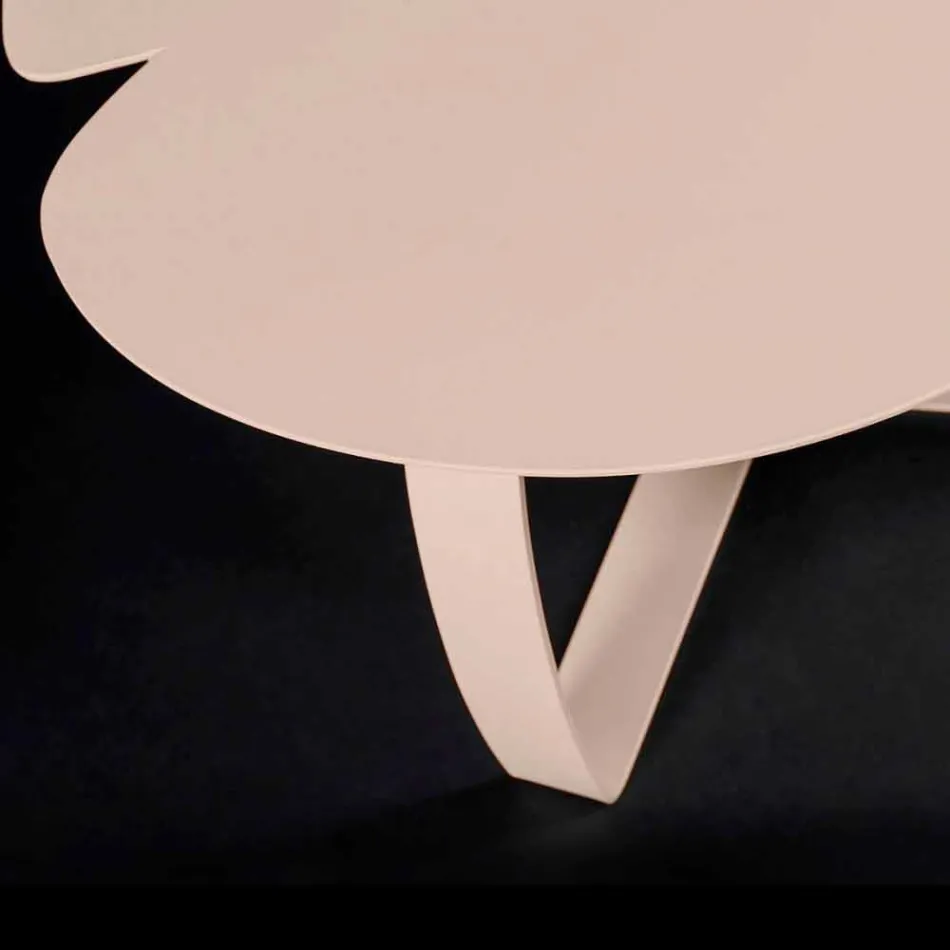 bashkëkohor lazer tavoline kafeje metalike prerë formën e luleve Andy Viadurini