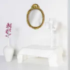 Tavolina kafeje bashkëkohore plexiglase e shtruar në Azi, e bërë në Itali Viadurini