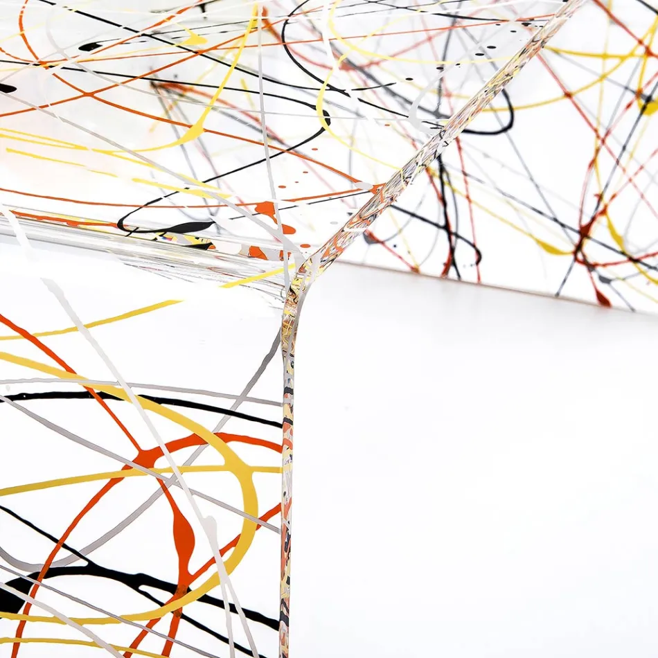 Tavolinë Kafeje Moderne Plexiglas Prodhuar në Itali - Vichy Viadurini