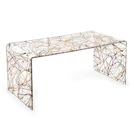 Tavolinë Kafeje Moderne Plexiglas Prodhuar në Itali - Vichy Viadurini