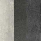 Tavolinë kafeje metalike e dhomës së ndenjes ovale dhe majë qeramike dyngjyrësh - Comacchio Viadurini