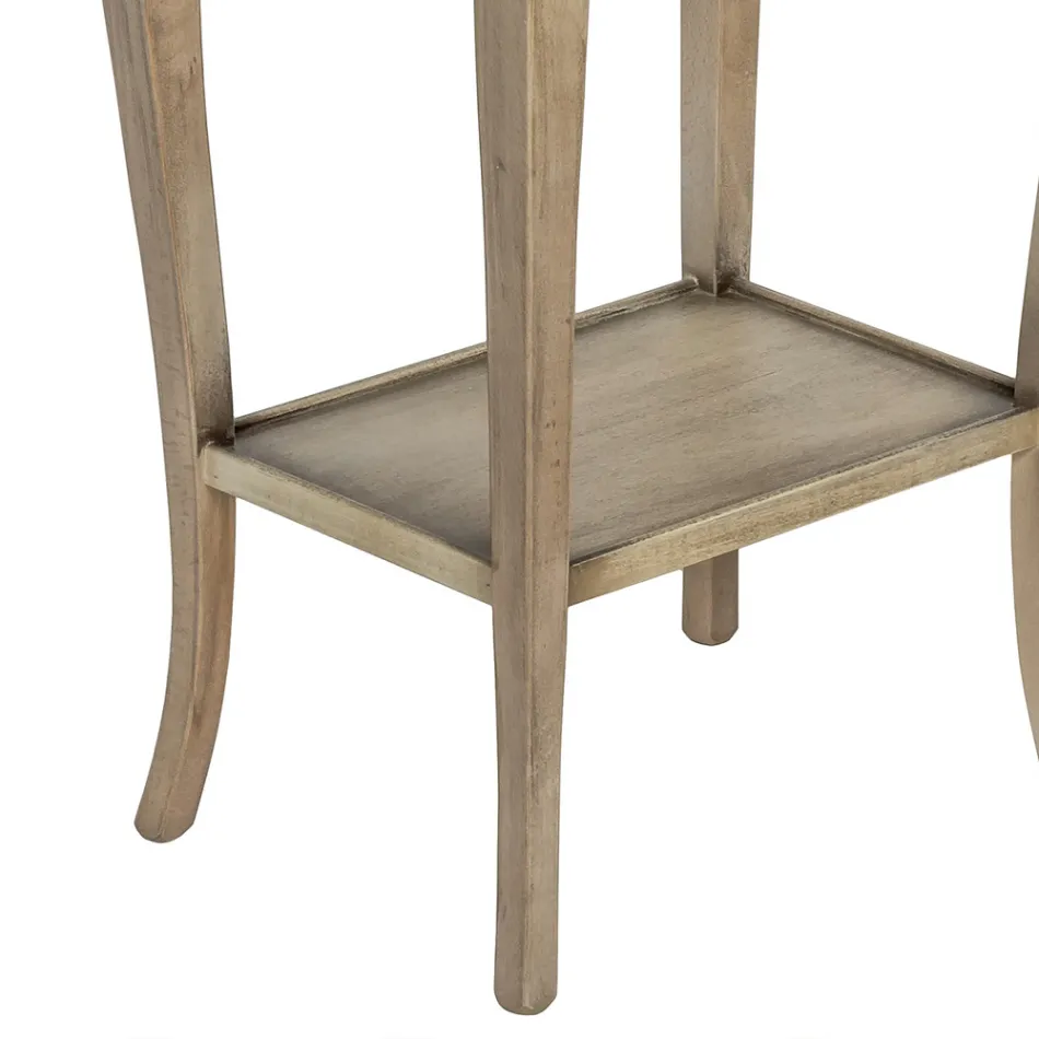 Tavolinë telefonike Ahu me dekorime të ndryshme Made in Italy - Charun Viadurini