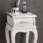 Stenda telefoni e stilit klasik prej druri Prodhuar në Itali - Hastings Viadurini