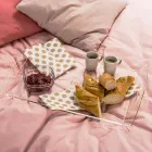 Olivia e bërë me tavolinë kafeje me dizajn transparent të bërë në Itali Viadurini