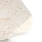 Tavolinë kafeje në formë shtëpie me dekorime të ndryshme prej guri fosil - kufje Viadurini